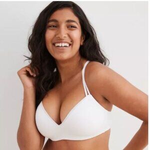Aerie Real Happy Wireless Push Up Bra 36C